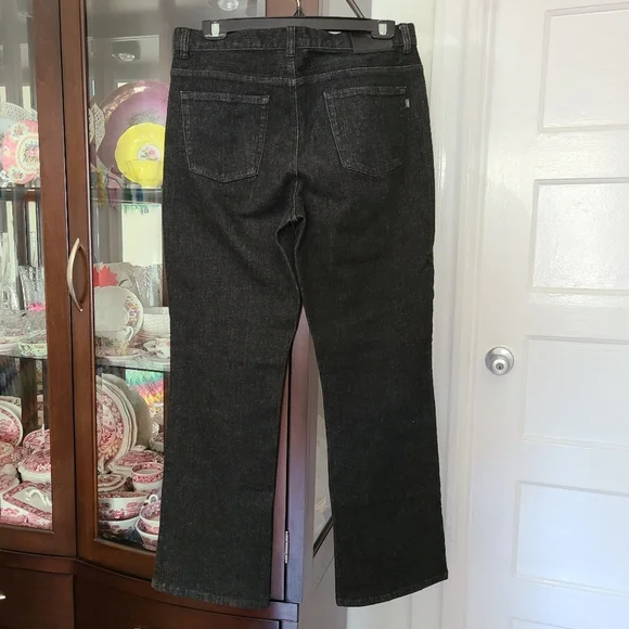 Lauren Jeans Co. Ralph Lauren Black Jeans Size 10 - Picture 8 of 10